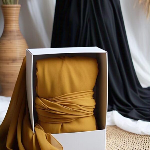 Pack of 2 Best Quality Chiffon Hijabs Georgette Hijabs Breathable Soft Fabric Modesty Stylish Lightweight Hijabs Scarfs